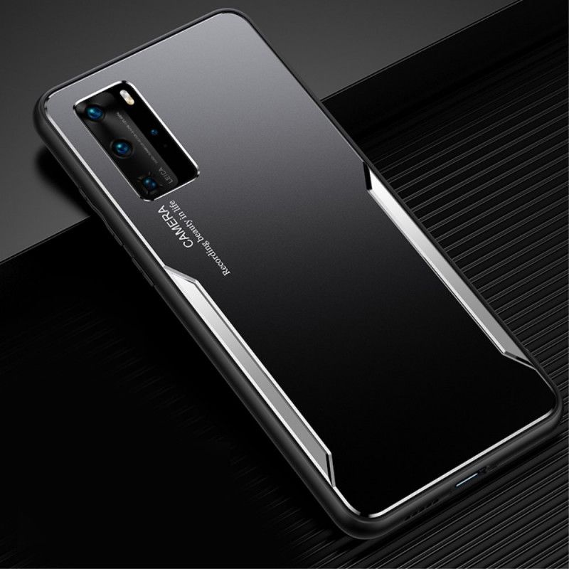 Coque Huawei P40 Pro Conception Hybride Aluminium