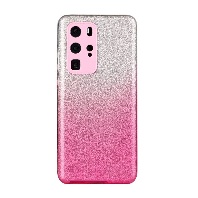 Coque Huawei P40 Pro Dégradé Paillettes