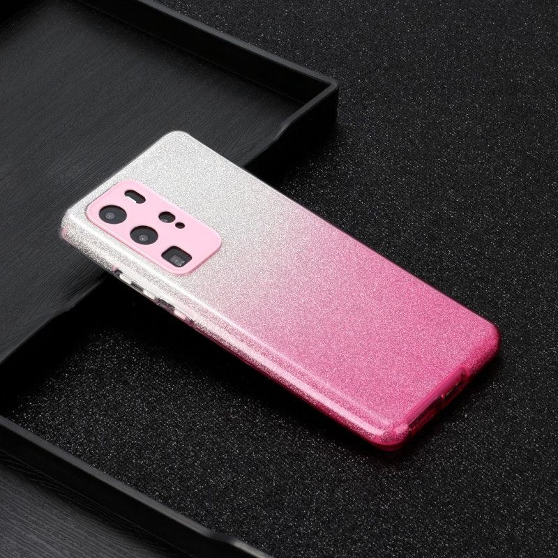 Coque Huawei P40 Pro Dégradé Paillettes