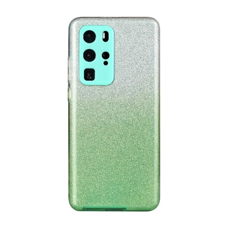 Coque Huawei P40 Pro Dégradé Paillettes