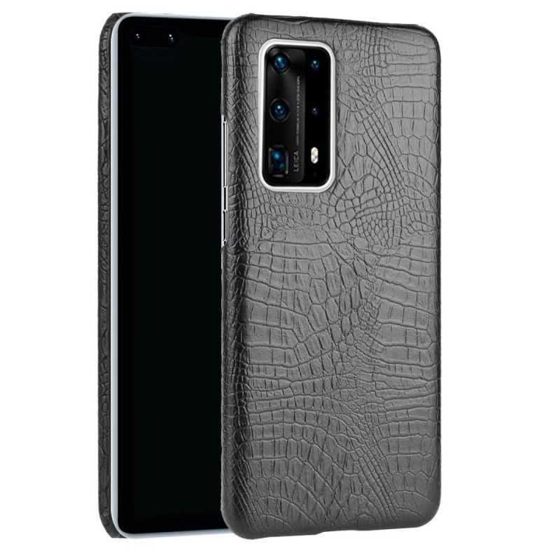 Coque Huawei P40 Pro Effet Peau De Crocodile