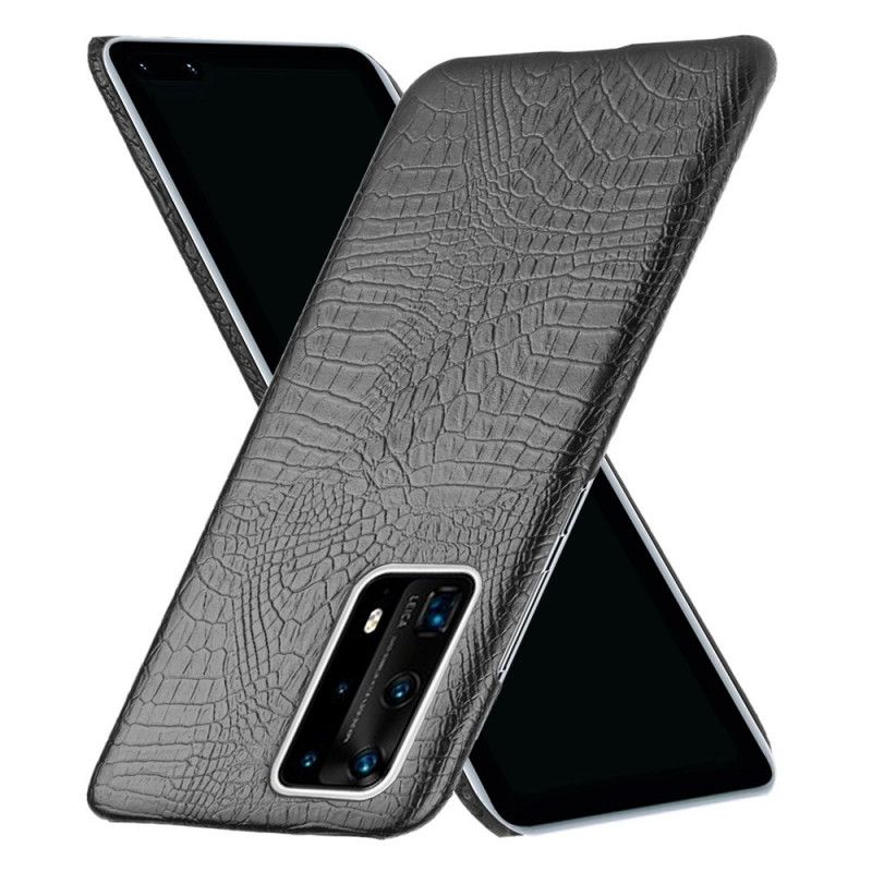 Coque Huawei P40 Pro Effet Peau De Crocodile