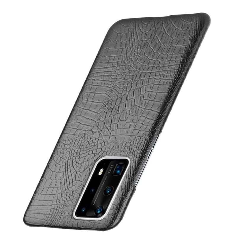 Coque Huawei P40 Pro Effet Peau De Crocodile