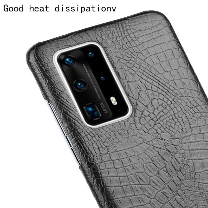 Coque Huawei P40 Pro Effet Peau De Crocodile