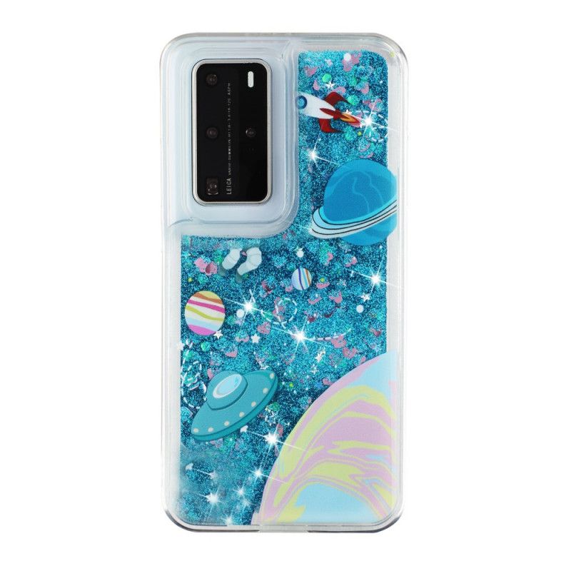 Coque Huawei P40 Pro Espace Paillettes