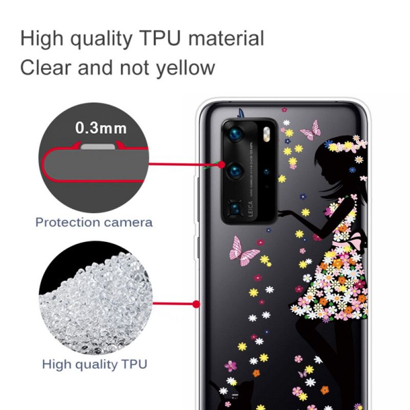 Coque Huawei P40 Pro Femme Magique