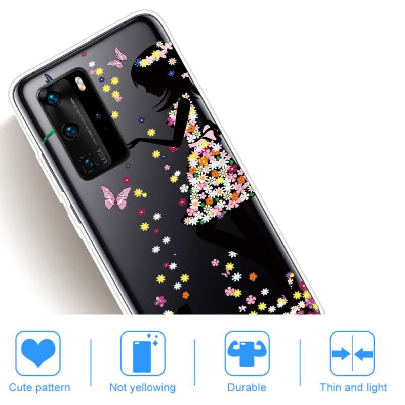 Coque Huawei P40 Pro Femme Magique