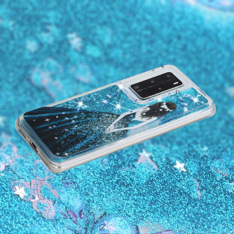 Coque Huawei P40 Pro Femme Paillettes