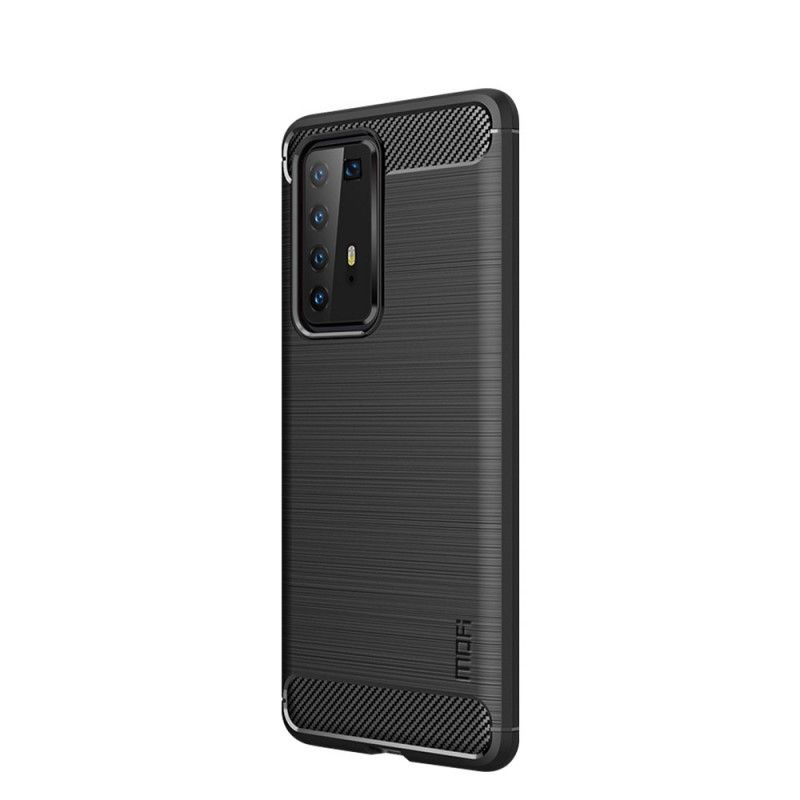 Coque Huawei P40 Pro Fibre Carbone Brossée Mofi