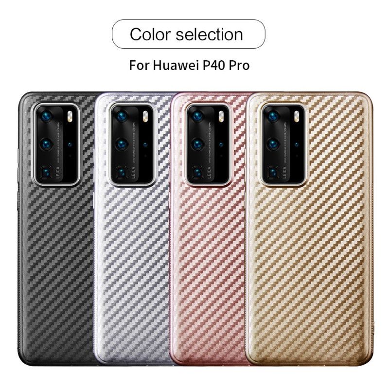 Coque Huawei P40 Pro Fibre Carbone Simple