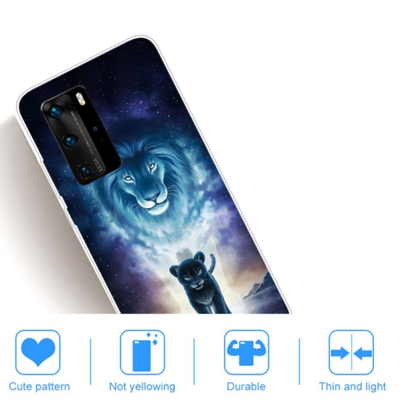 Coque Huawei P40 Pro Lionceau