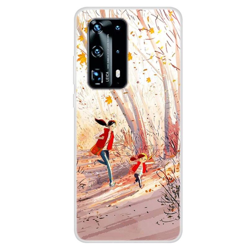 Coque Huawei P40 Pro Paysage D'automne