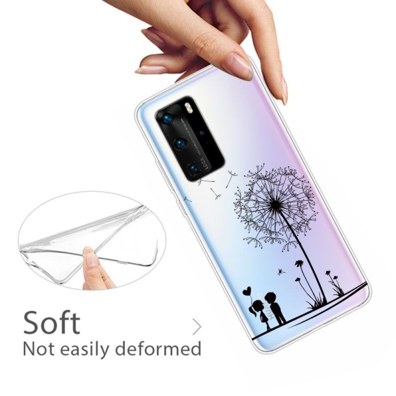 Coque Huawei P40 Pro Pissenlit Love