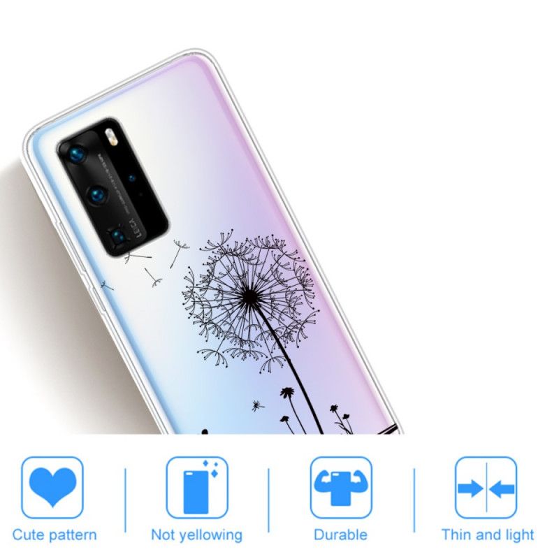 Coque Huawei P40 Pro Pissenlit Love