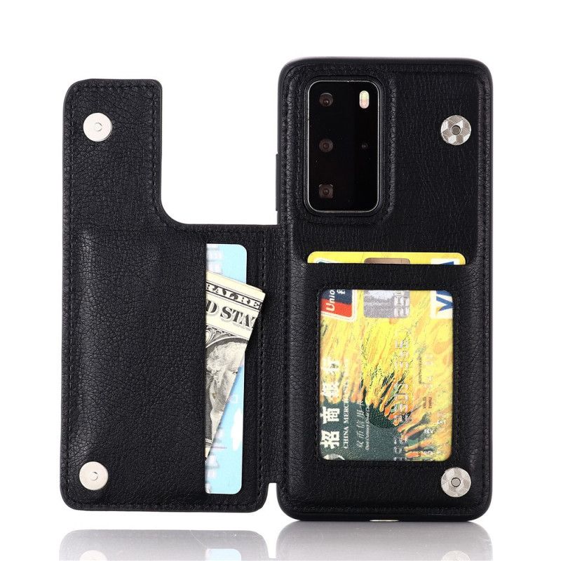 Coque Huawei P40 Pro Porte-cartes Support