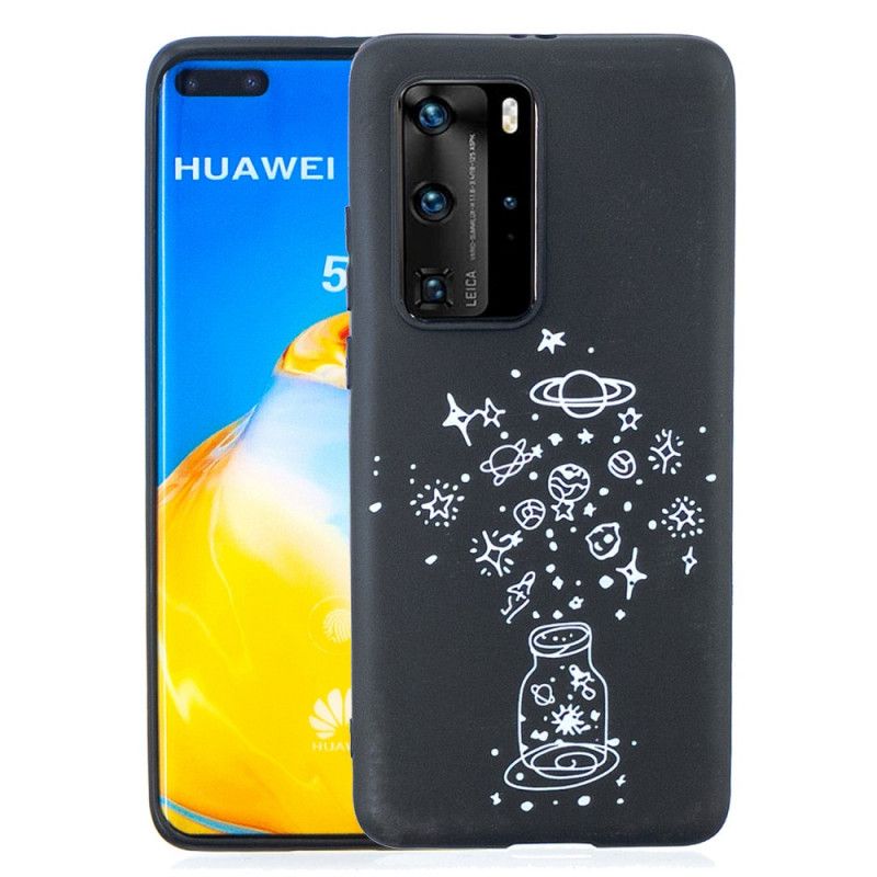 Coque Huawei P40 Pro Silicone Flexible Graphisme