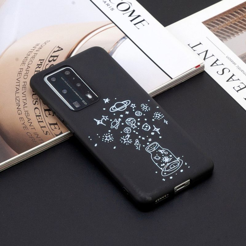 Coque Huawei P40 Pro Silicone Flexible Graphisme