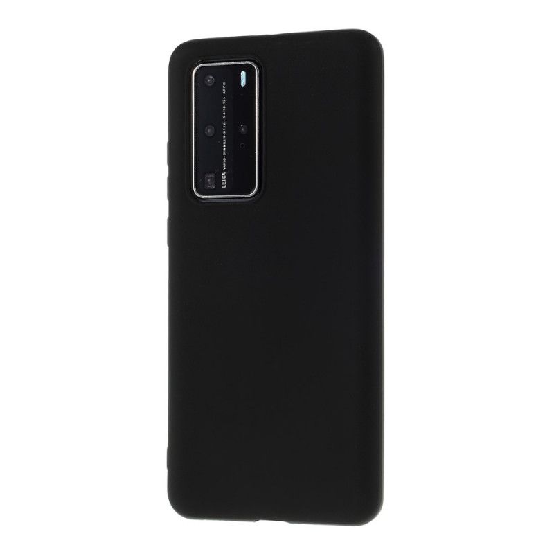 Coque Huawei P40 Pro Silicone Givré