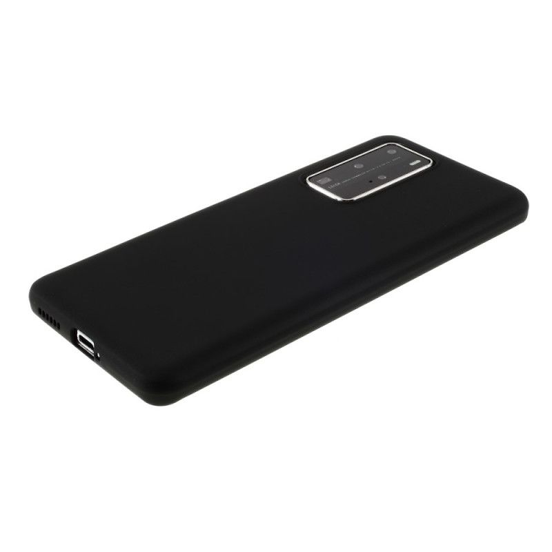 Coque Huawei P40 Pro Silicone Givré