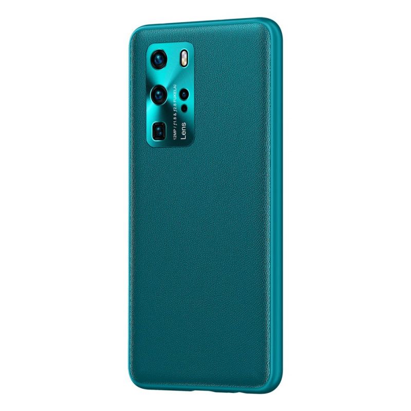 Coque Huawei P40 Pro Style Cuir Color