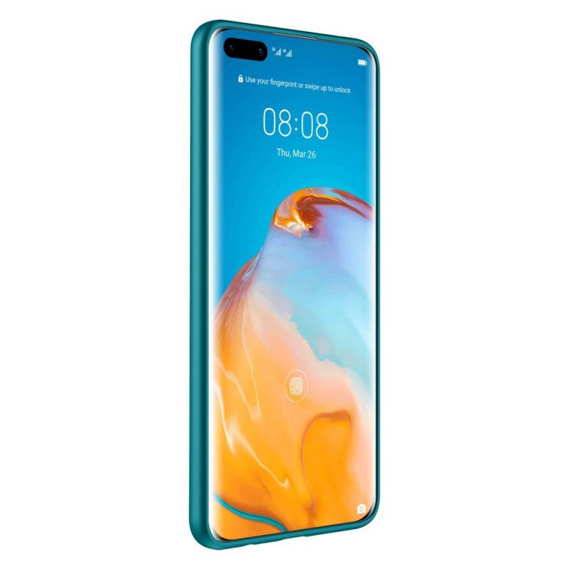 Coque Huawei P40 Pro Style Cuir Color