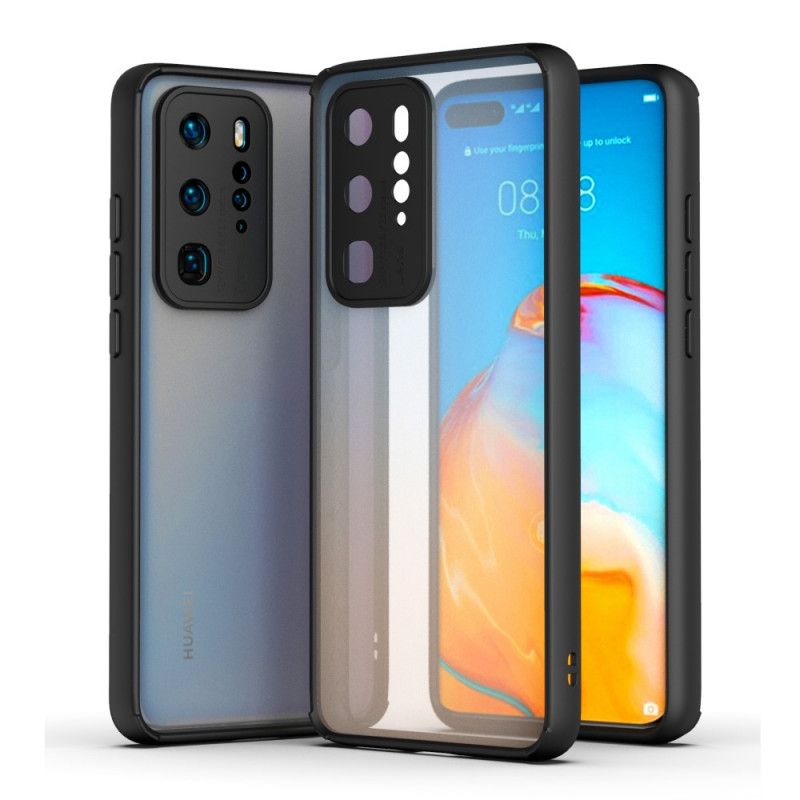 Coque Huawei P40 Pro Transparente Contour Coloré