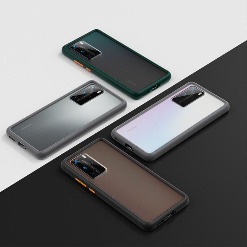 Coque Huawei P40 Pro Transparente Contour Coloré Benks