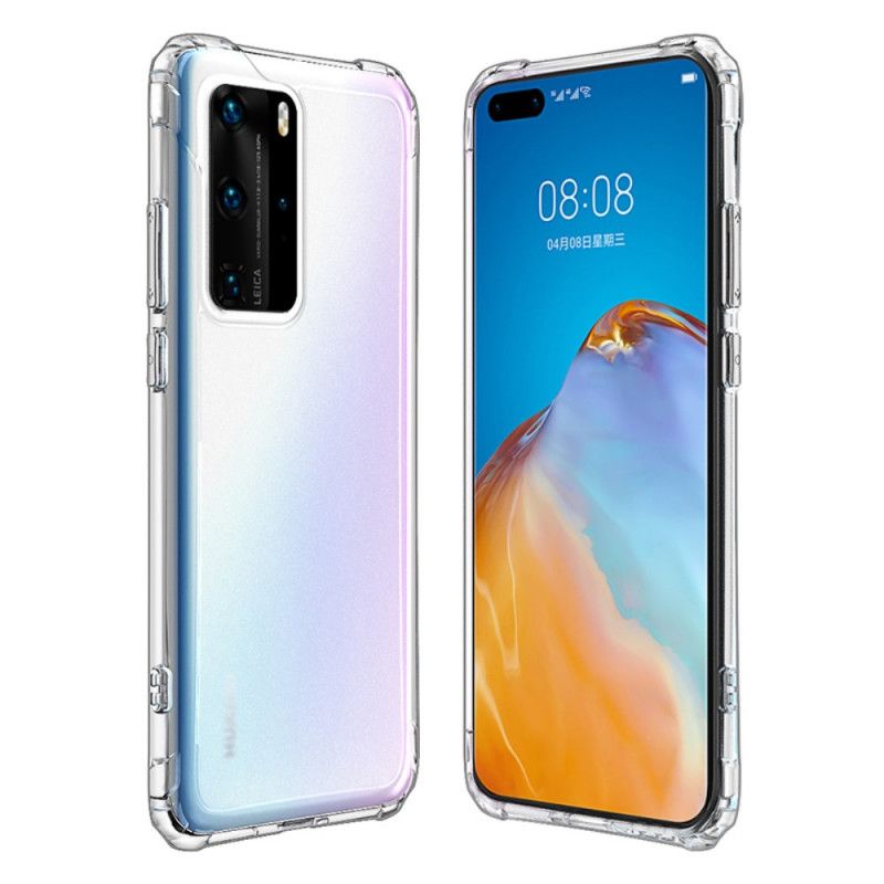 Coque Huawei P40 Pro Transparente Mat Leeu Design