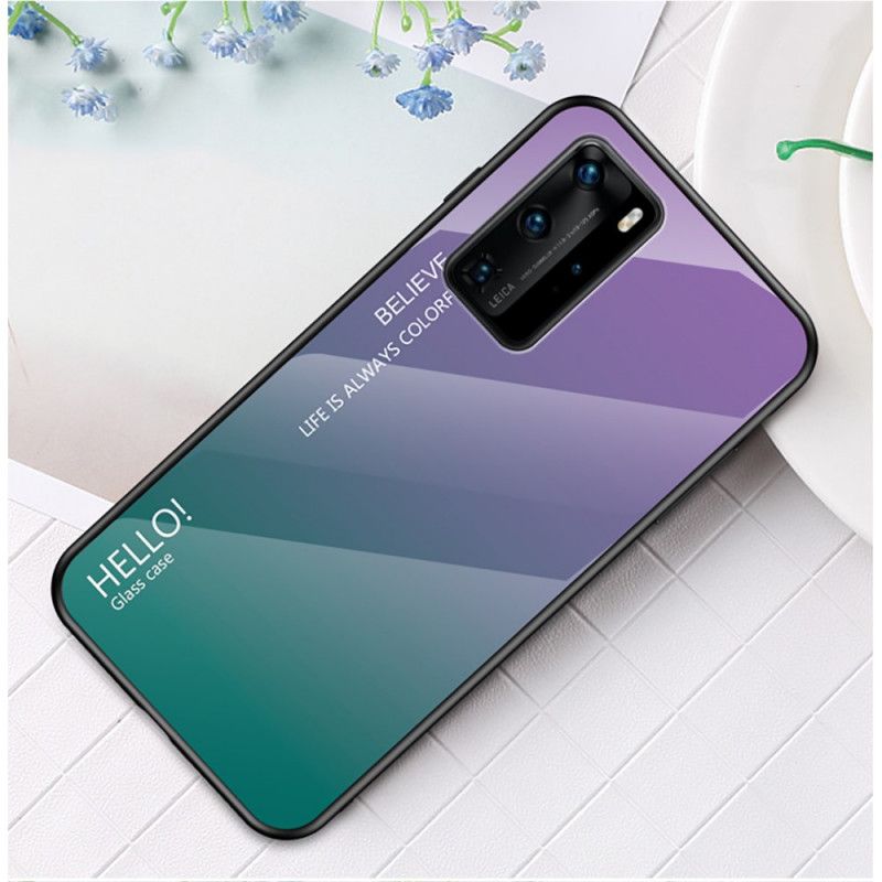 Coque Huawei P40 Pro Verre Trempé Hello