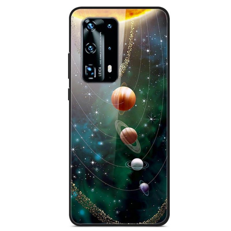 Coque Huawei P40 Pro Verre Trempé Planète Système Solaire