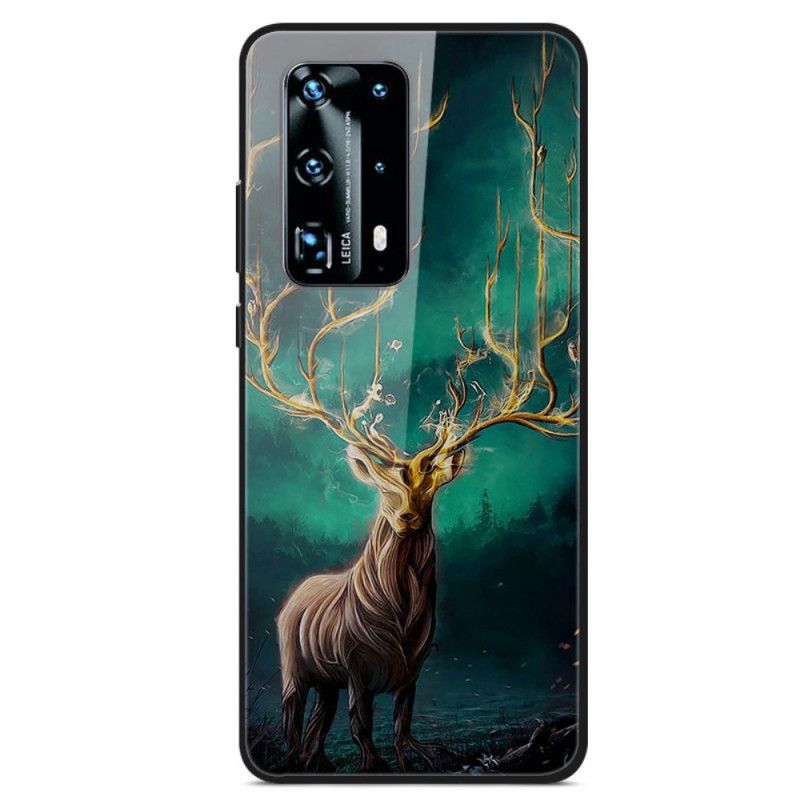 Coque Huawei P40 Pro Verre Trempé Roi Des Cerfs