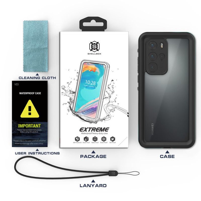 Coque Huawei P40 Pro Waterproof Shellbox