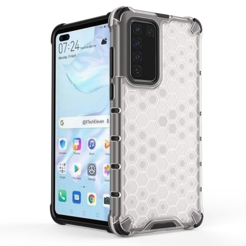 Coque Huawei P40 Style Nid D'abeille