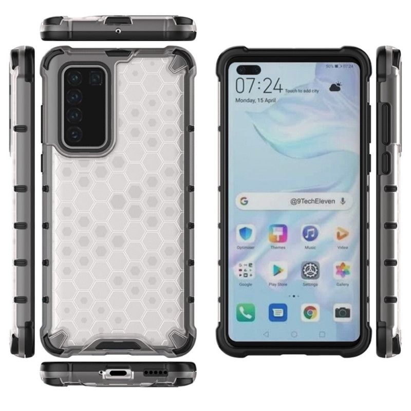 Coque Huawei P40 Style Nid D'abeille