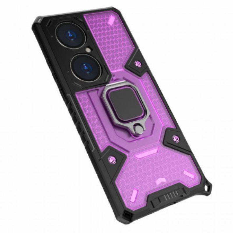 Coque Huawei P50 Pro Hybride Résistante Style Nid D'abeille