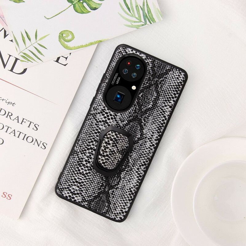 Coque Huawei P50 Pro Style Serpent Anneau-support