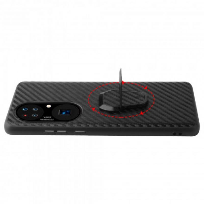 Coque Huawei P50 Style Léopard Anneau-support