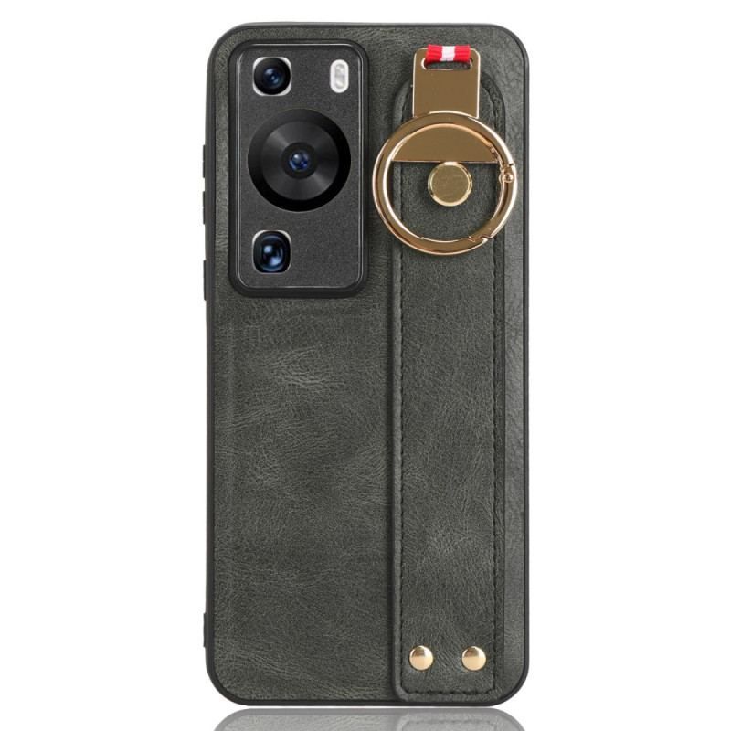 Coque Huawei P60 Pro avec Sangle et Anneau