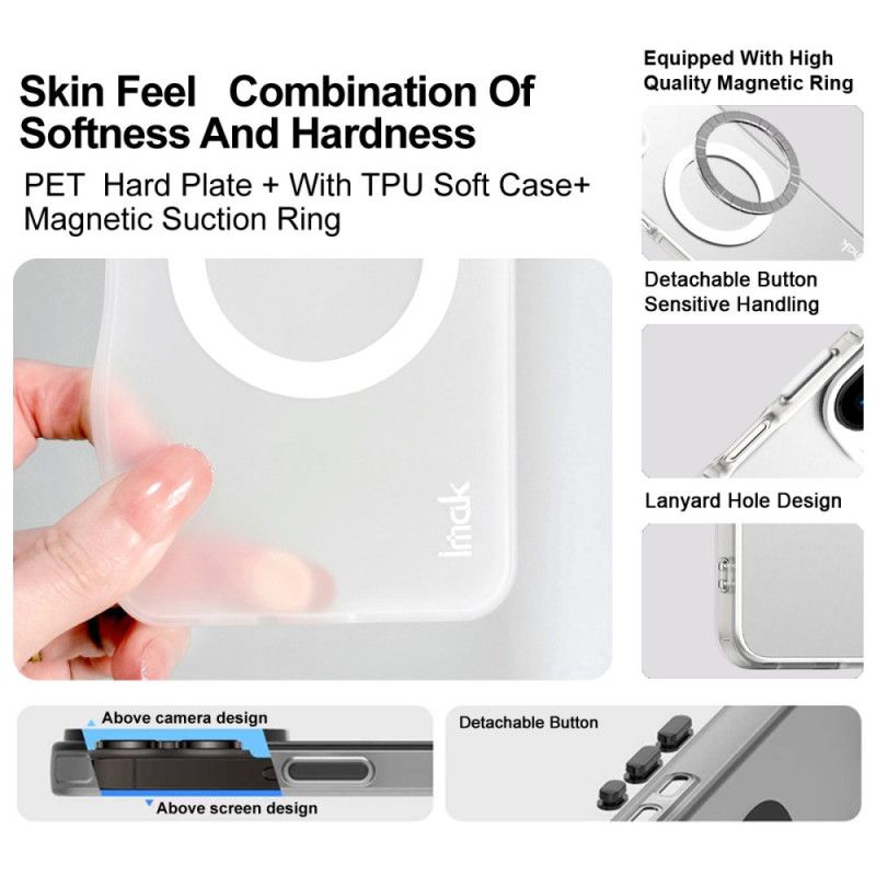 Coque Huawei Pura 80 Compatible MagSafe IMAK