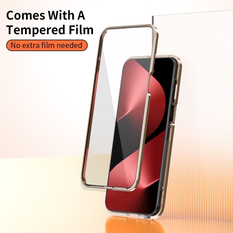 Coque Huawei Pura 80 Design Cuir et Verre Trempé pour Écran