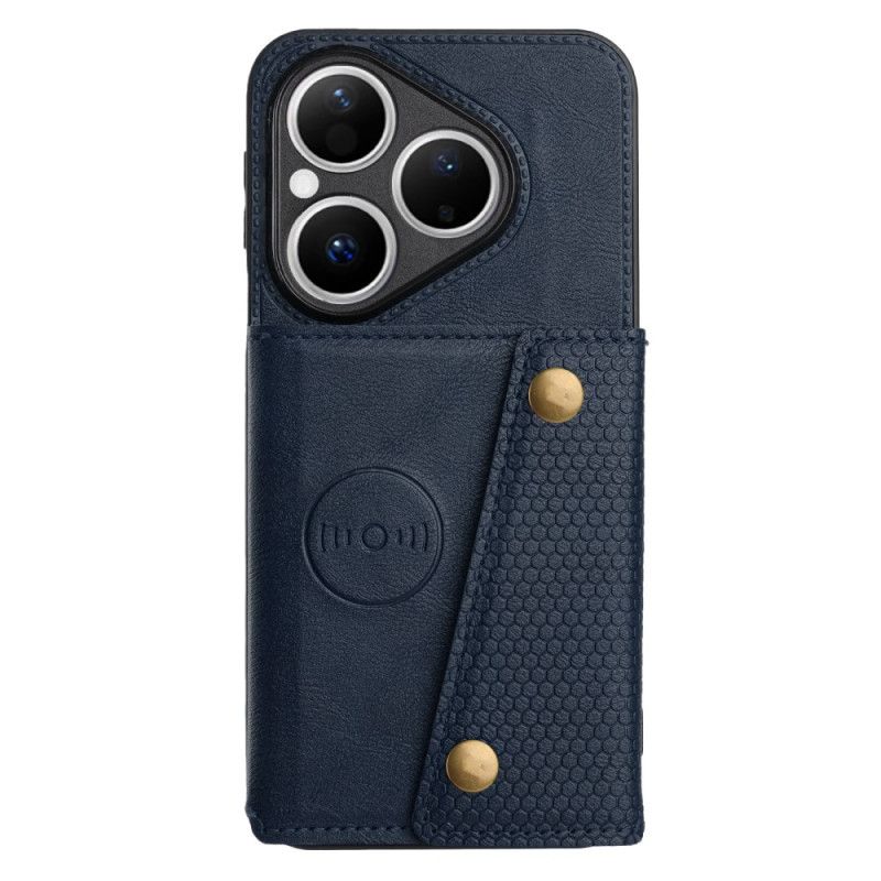 Coque Huawei Pura 80 Effet Cuir Porte-Cartes