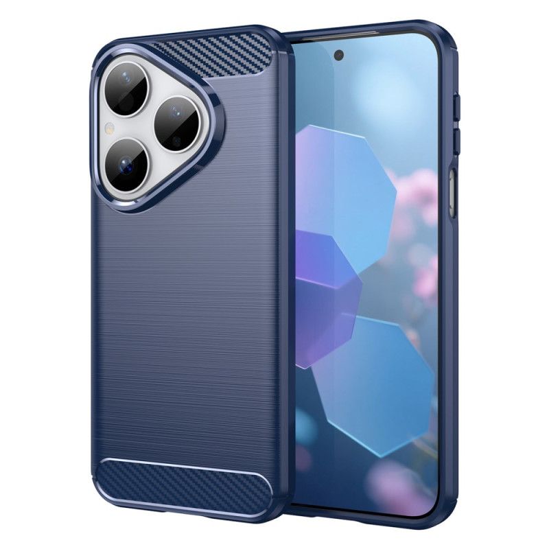 Coque Huawei Pura 80 Fibre Carbone Brossée