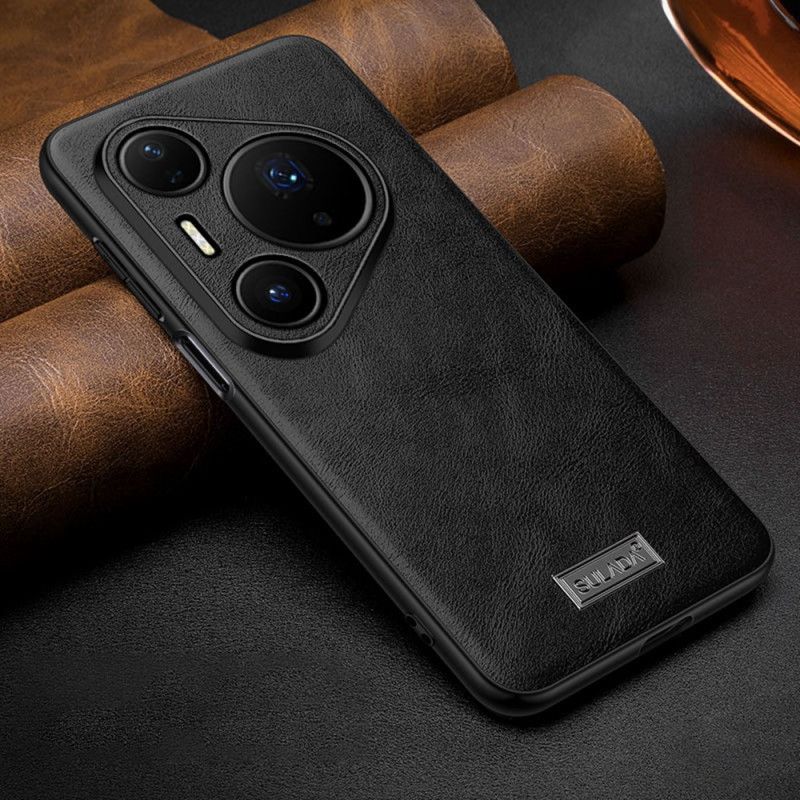 Coque Huawei Pura 80 Pro Effet Cuir SULADA