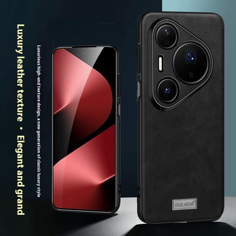 Coque Huawei Pura 80 Pro Effet Cuir SULADA