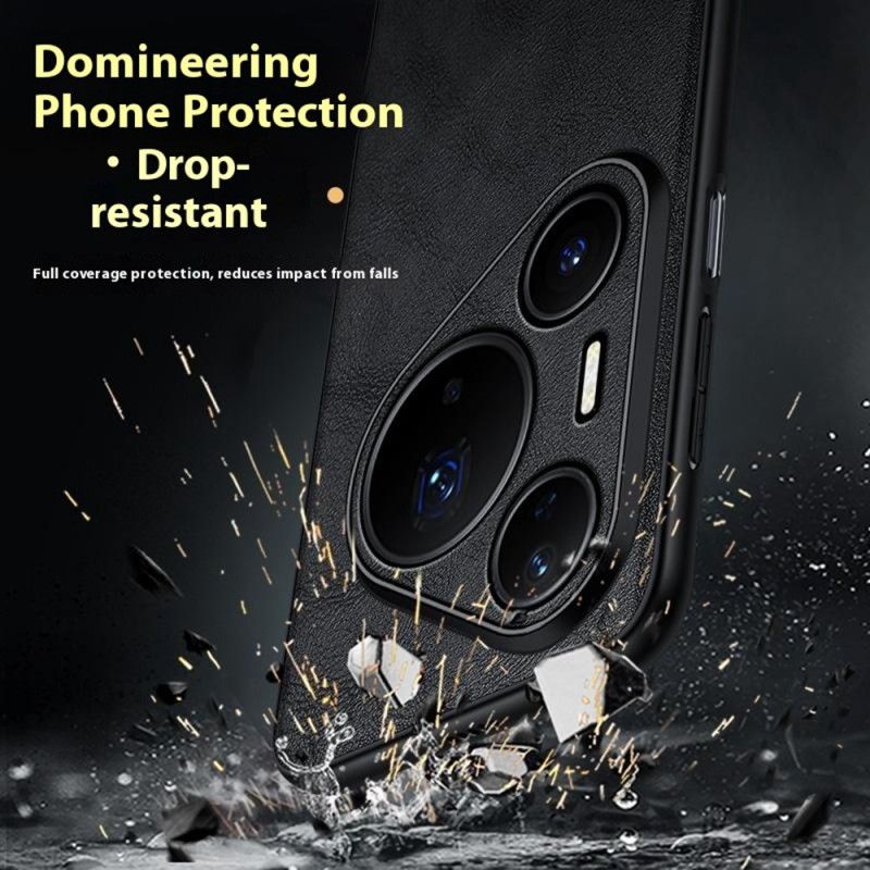 Coque Huawei Pura 80 Pro Effet Cuir SULADA