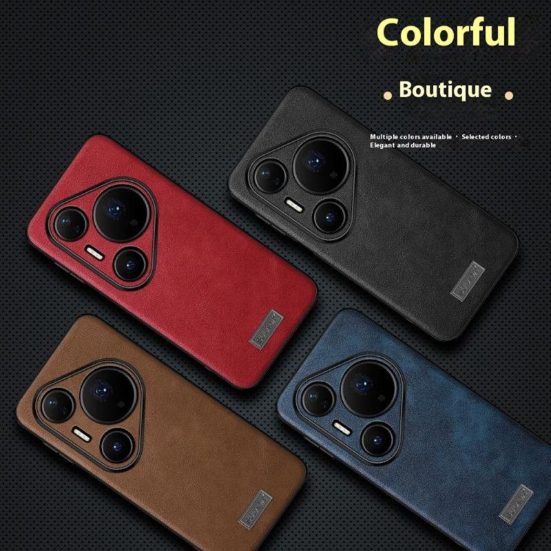 Coque Huawei Pura 80 Pro Effet Cuir SULADA