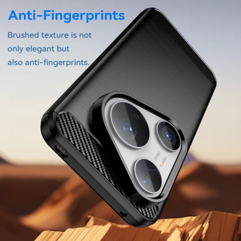 Coque Huawei Pura 80 Pro / 80 Ultra Fibre Carbone Brossée