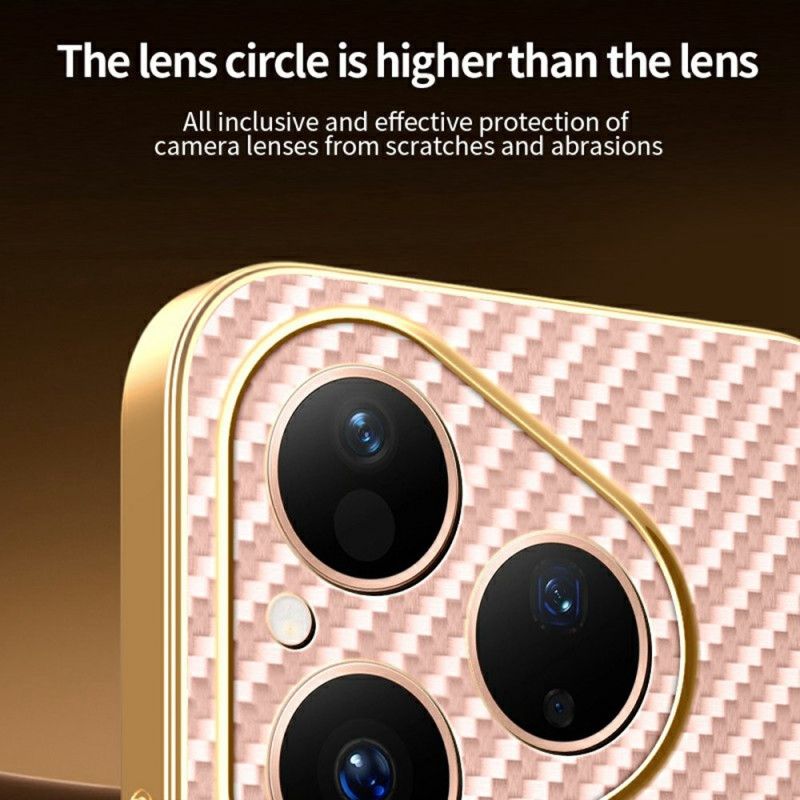 Coque Huawei Pura 80 Texture Fibre de Carbone