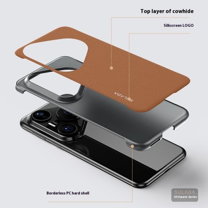 Coque Huawei Pura 80 Ultra Cuir Véritable SULADA