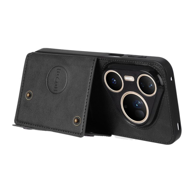 Coque Huawei Pura 80 Ultra Effet Cuir Porte-Cartes